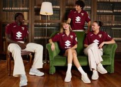 Torino FC t-shirt photo shooting